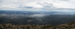 07 Blick auf Hobart von Mount Wellington